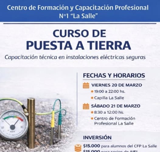 ⚡ CURSO DE PUESTA A TIERRA ⚡
